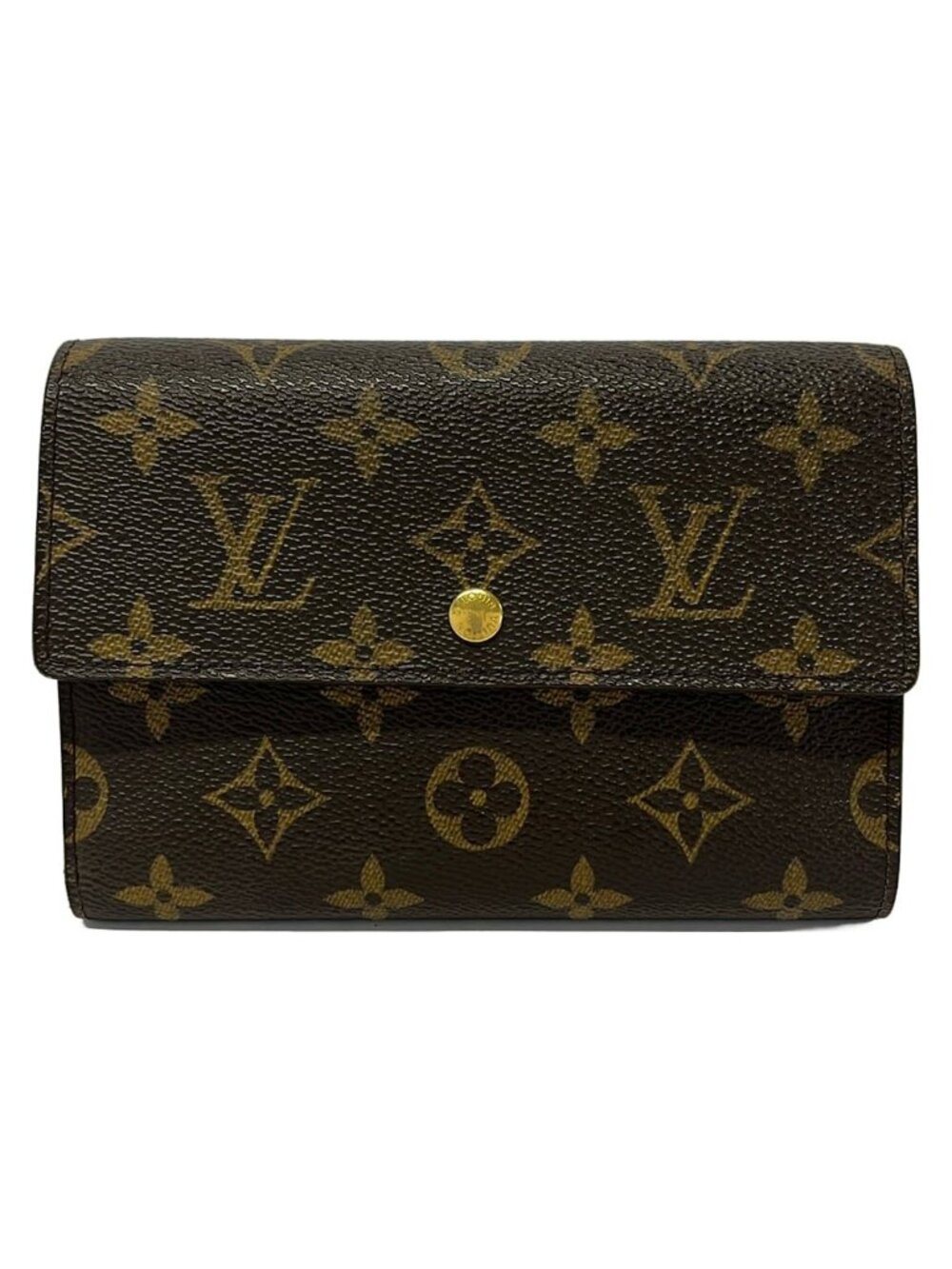 Louis Vuitton Trifold Wallet Monogram Porte Tresor Etui Papiers
